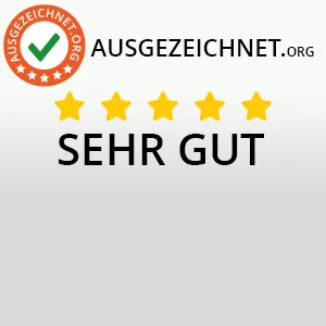 Ausgezeichnet als TOP Dienstleister