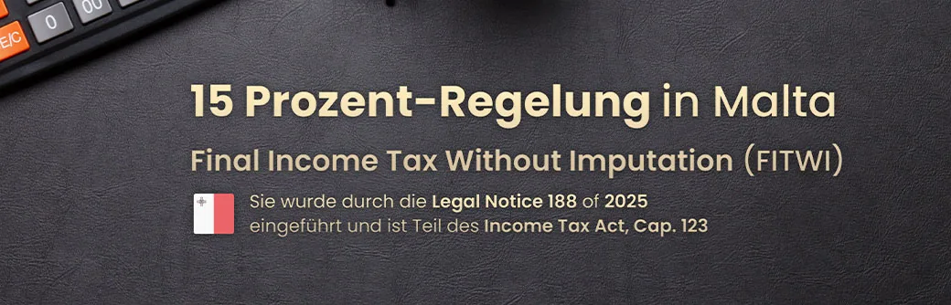 15% Regelung in Malta