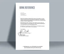 Bankreferenz