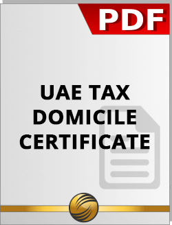 Download UAE Tax Domicile Certificate PDF