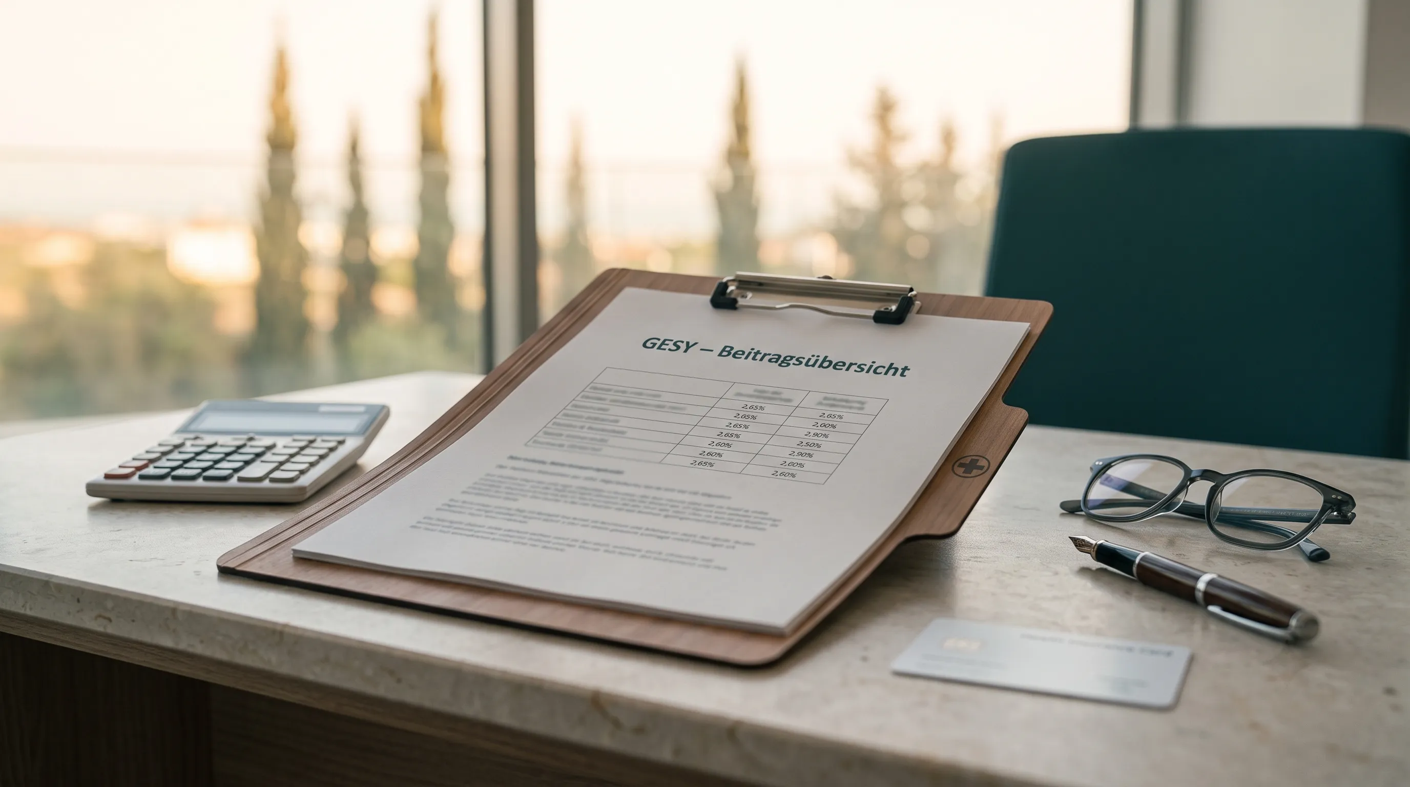 GESY Beitragsübersicht Zypern GESY Beitragsübersicht in Zypern